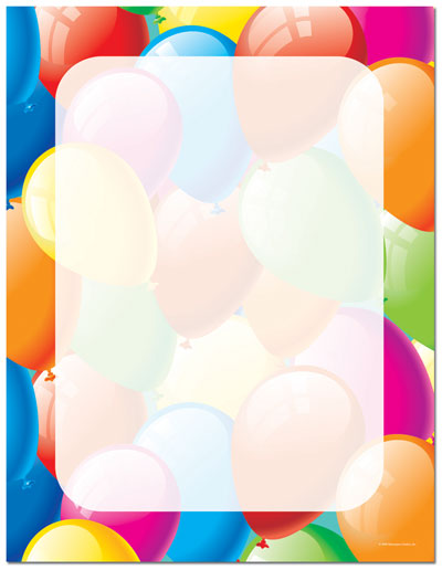Balloon Designs Pictures: Balloon Border