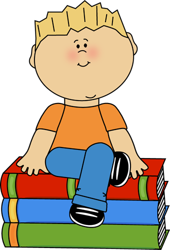 little girl reading a book clipart - photo #29