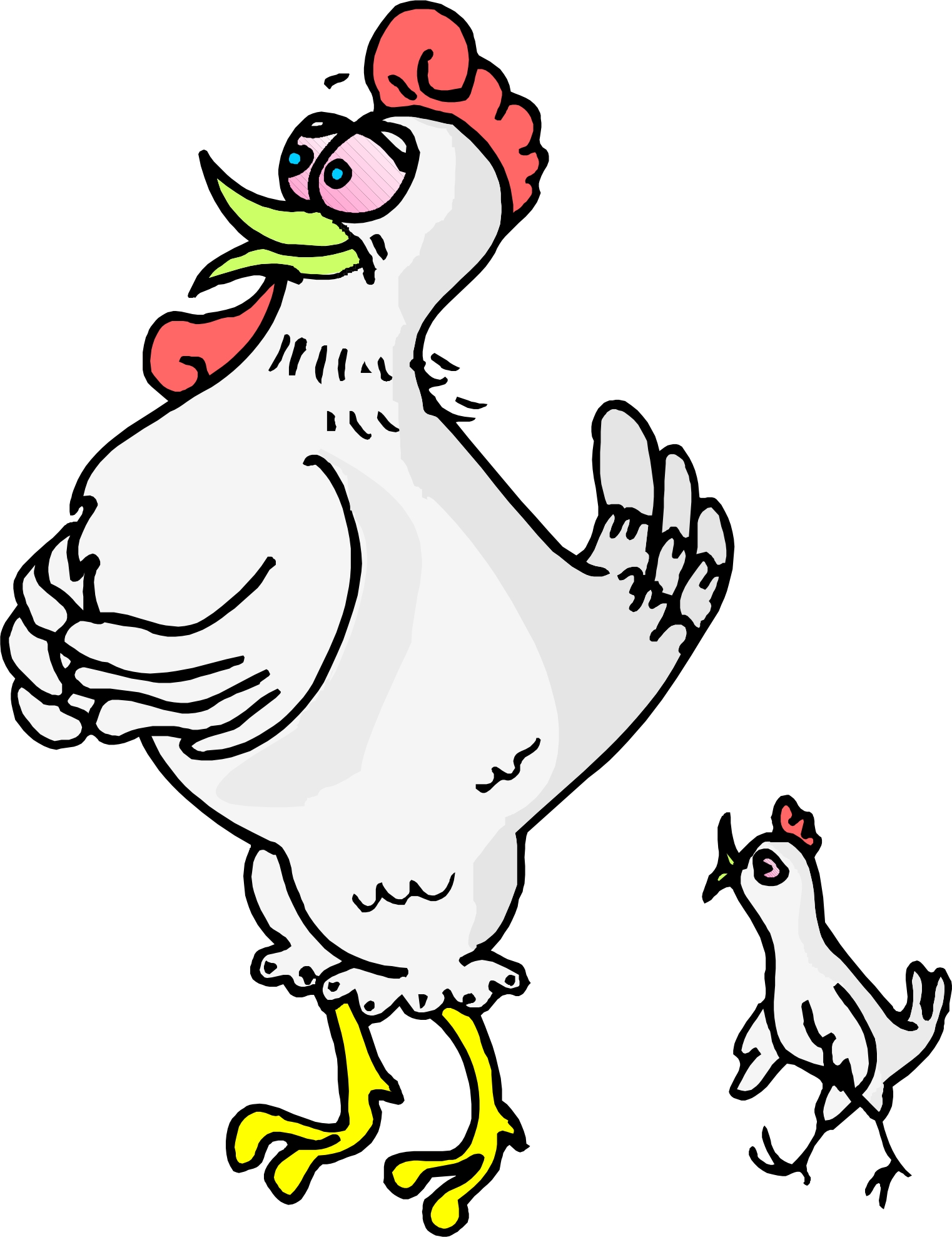 Animated Chicken Clip Art - Cliparts.co