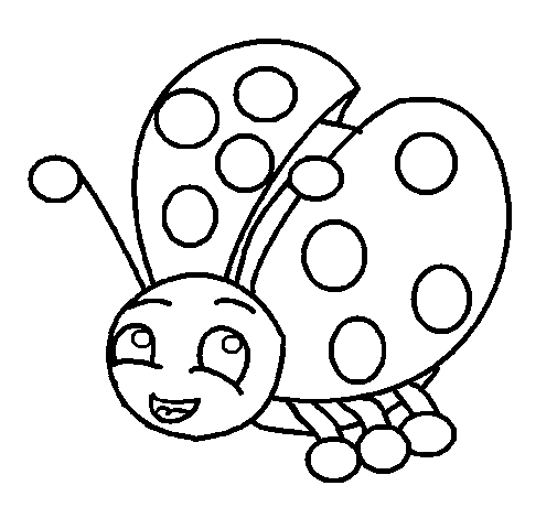 Ladybird Line Drawings - ClipArt Best