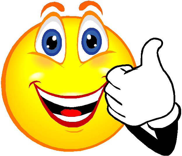 Smiley Face Thumbs Up Thank You | Clipart Panda - Free Clipart Images