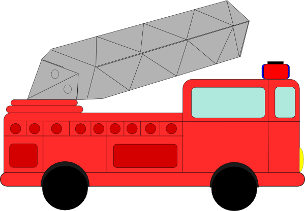 Fire Truck Clipart Black And White | Clipart Panda - Free Clipart ...