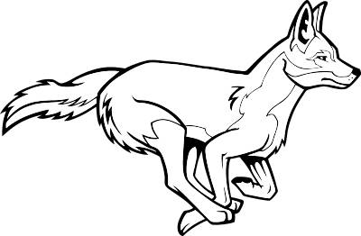 Mascots - Coyotes Clip Art