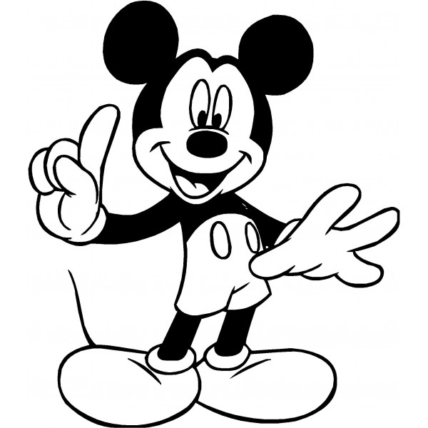Mickey Mouse Clip Art Decal | Clipart Panda - Free Clipart Images