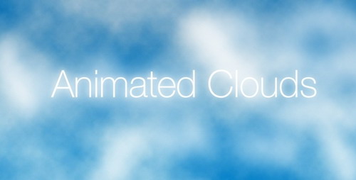 Flash Template - ActiveDen Cloud Animation 568 » AiHouQi.com
