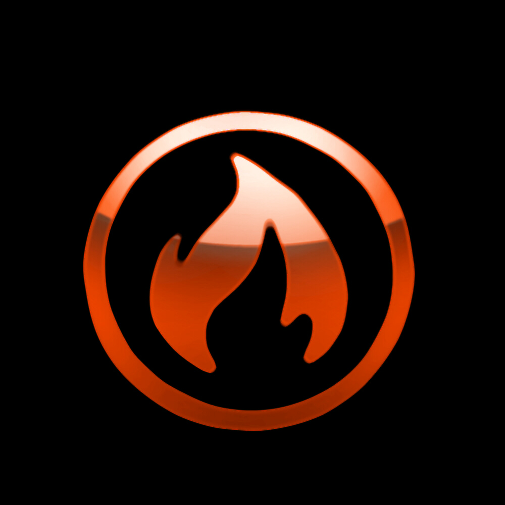 fire logo by darkdoomer on DeviantArt