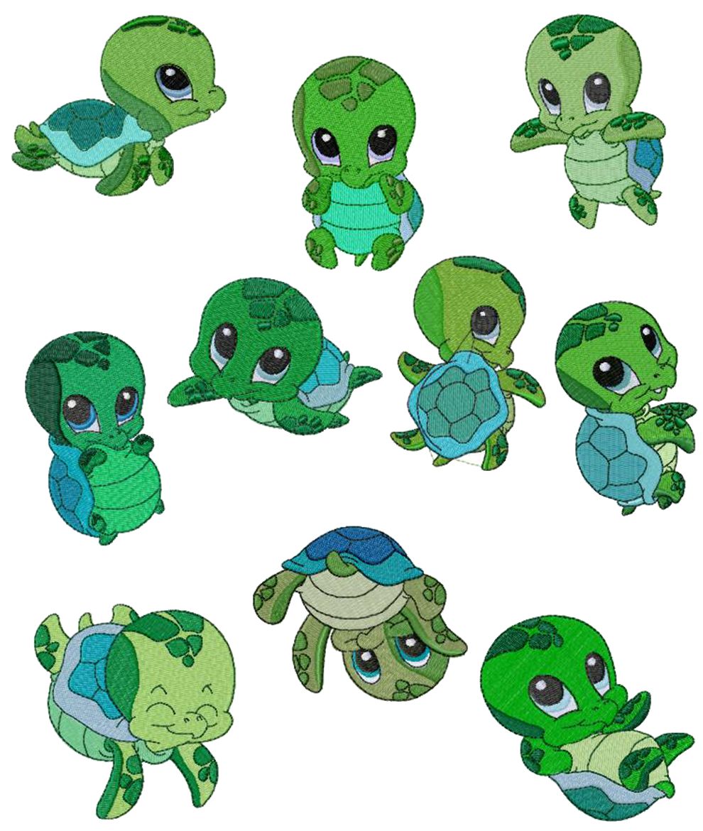 Baby Sea Turtle Cartoon - Gallery