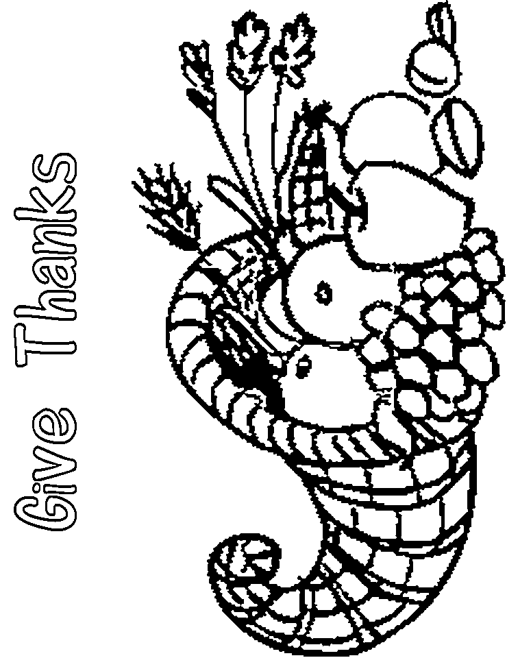Thanksgiving Coloring Printables - Coloring Pages for Kids