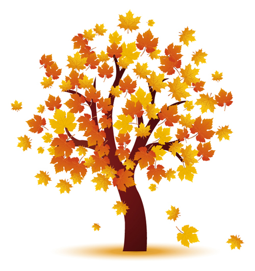 Cartoon Fall Tree - Cliparts.co