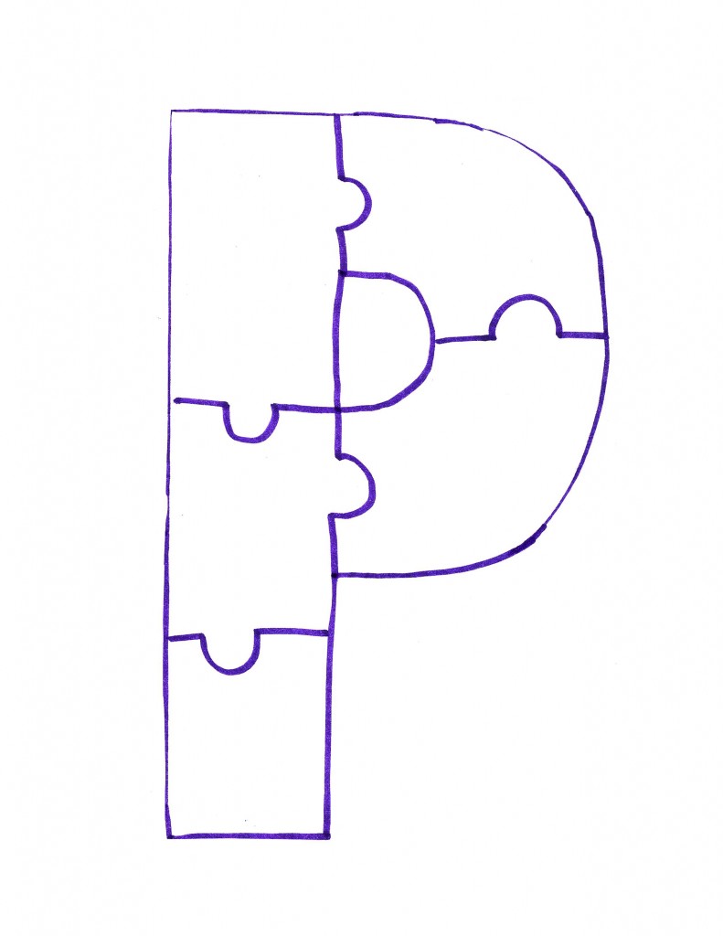 Letter P Is For Painted Puzzle Craft and Song - ClipArt Best ...