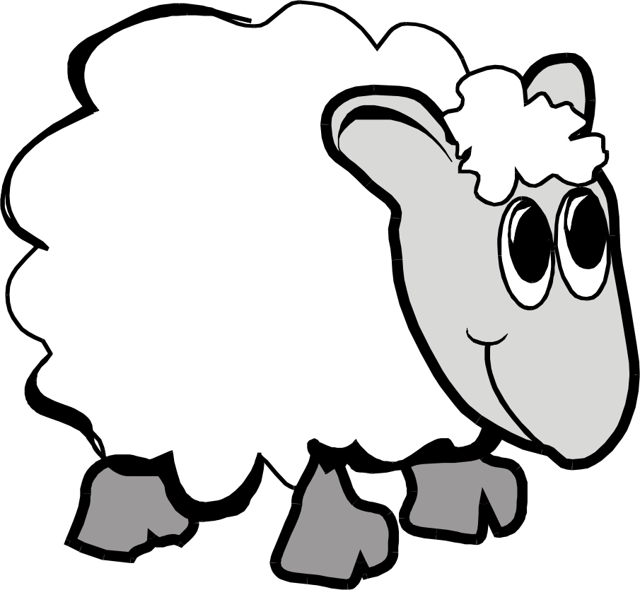 Pix For > Sheep Cartoon