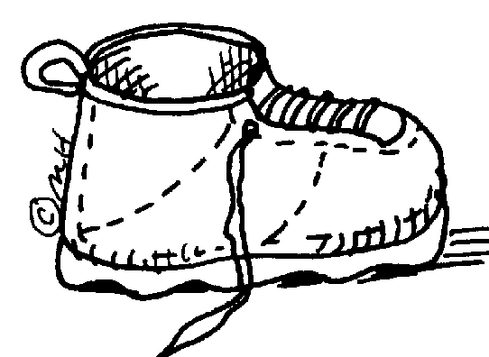 Shoes Clipart Black And White | Clipart Panda - Free Clipart Images