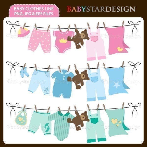 Popular items for baby clothes line on Etsy