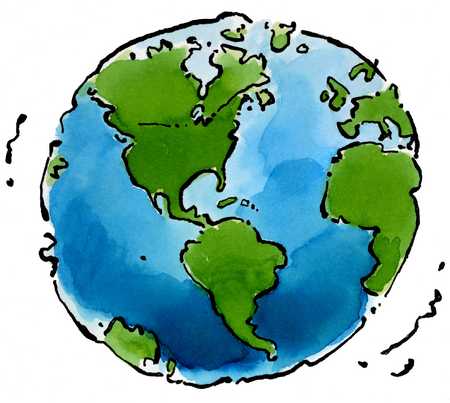 Cartoon World/globe - Cliparts.co