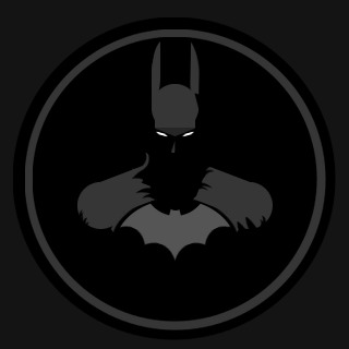 batman outline circle patch » Emblems for Battlefield 4 / Hardline