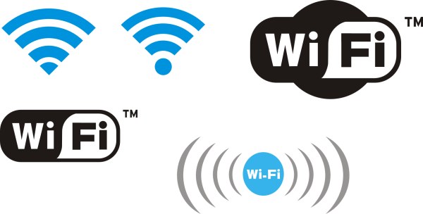Wifi design elements logos vector graphics - Vector Logo free download