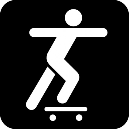 A Person Sliding On A Skate Board clip art - Download free Other ...