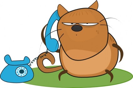 Talking On The Phone Clipart | Clipart Panda - Free Clipart Images