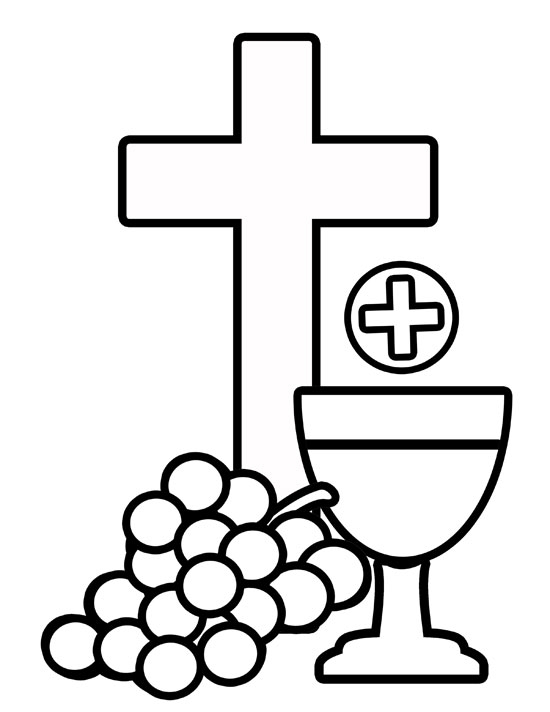 First Communion Chalice Drawing Clipart - ClipArt Best