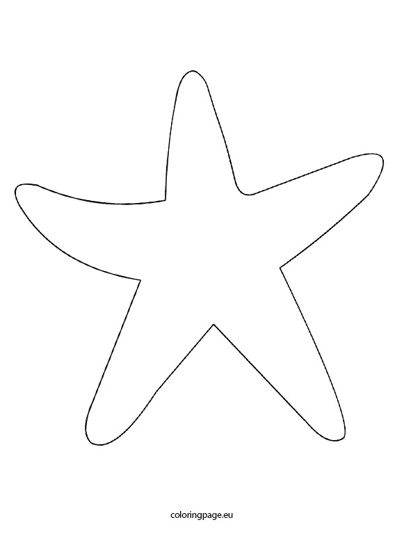 Starfish Template Cliparts.co