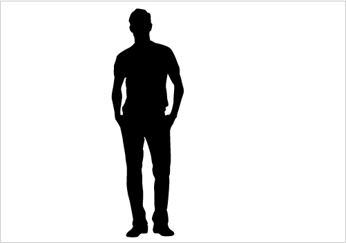 Man Standing Silhouette | Clipart Panda - Free Clipart Images