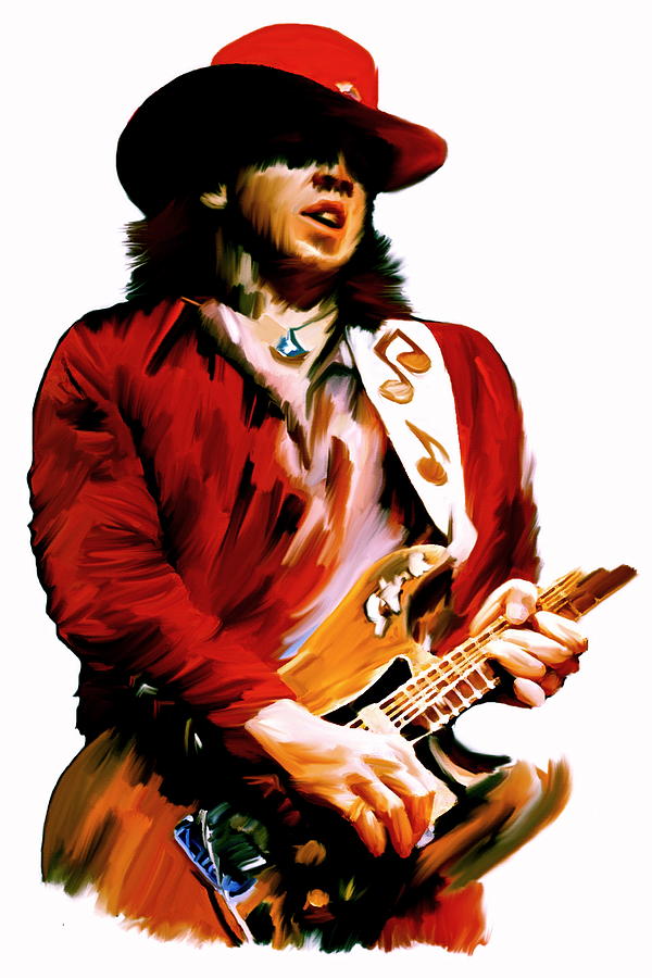 Rampage Stevie Ray Vaughan by Iconic Images Art Gallery David ...