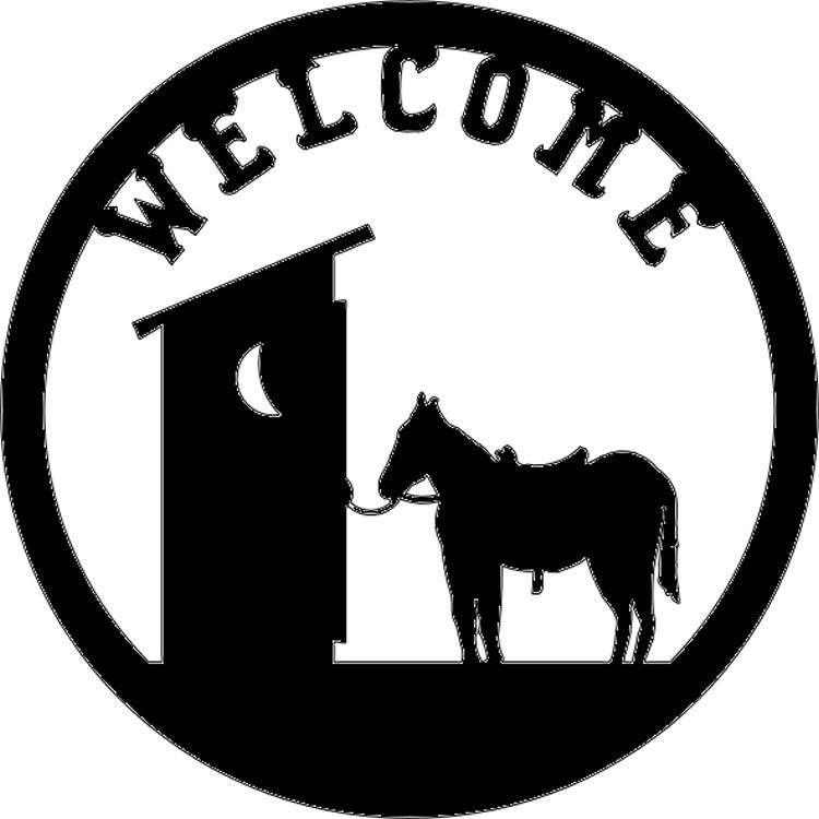 outhouse welcome sign (Powered by CubeCart)