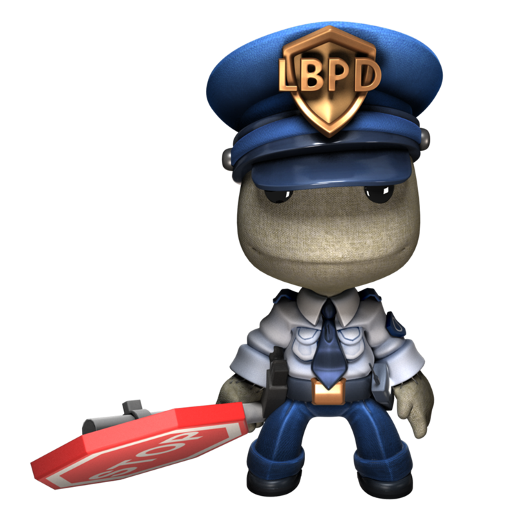 Image - Policeman Front.png - The LittleBigPlanet Wiki ...