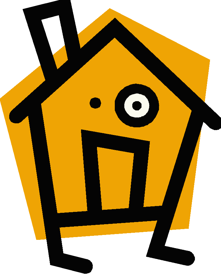 Cartoon Of A House