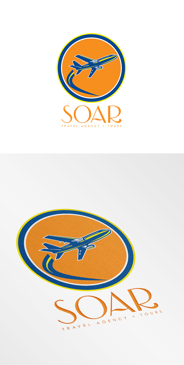 Soar Travel Agency Tours Logo on Behance