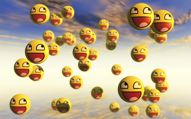 Smiley faces graphics and comments