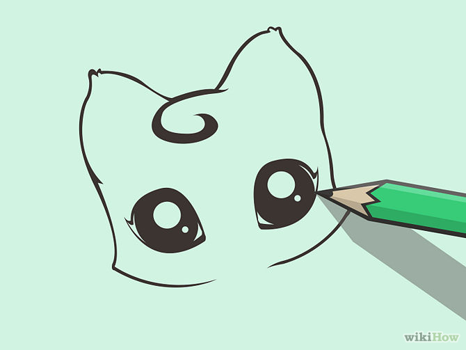 How To Draw Really Cute Cartoon Eyes | picturespider.com