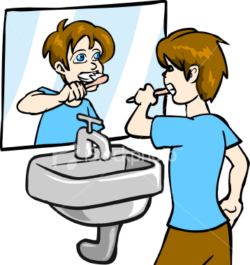 Boy Brushing Teeth Clipart | Clipart Panda - Free Clipart Images