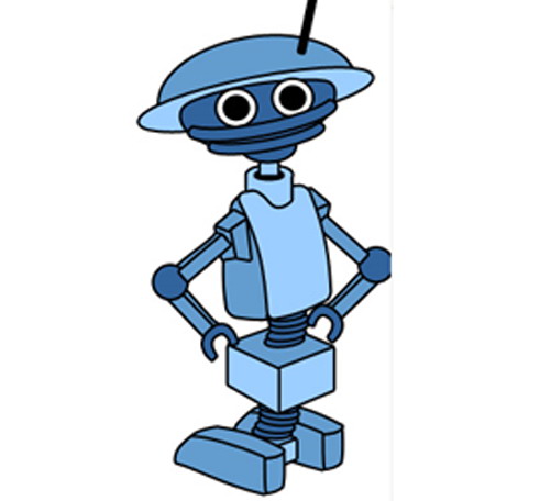 animated clipart robot - photo #15