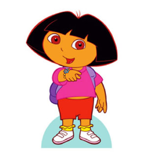 Girl in the corner looking like Dora the Explorer – Cartoon Lyrics ...