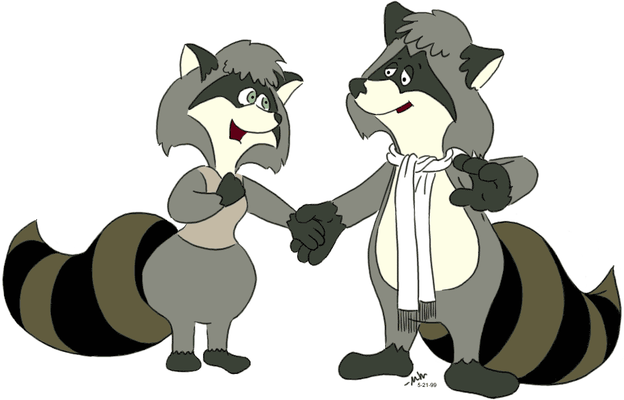 Who's Who in the Evergreen Forest: The UnOfficial Raccoons ...