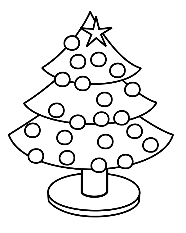Wikijunior:Maze and Drawing Book/Christmas tree - Wikibooks, open ...