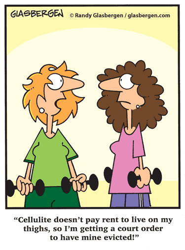 Cartoons About Women's Fitness | Randy Glasbergen - Glasbergen ...