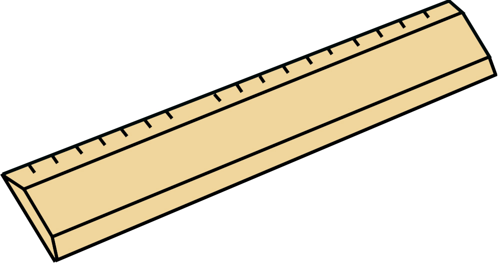Ruler Clipart Black And White - Gallery