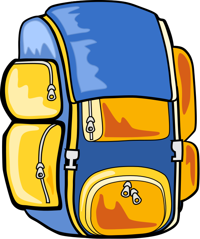 Backpack 02 Clip Art Download