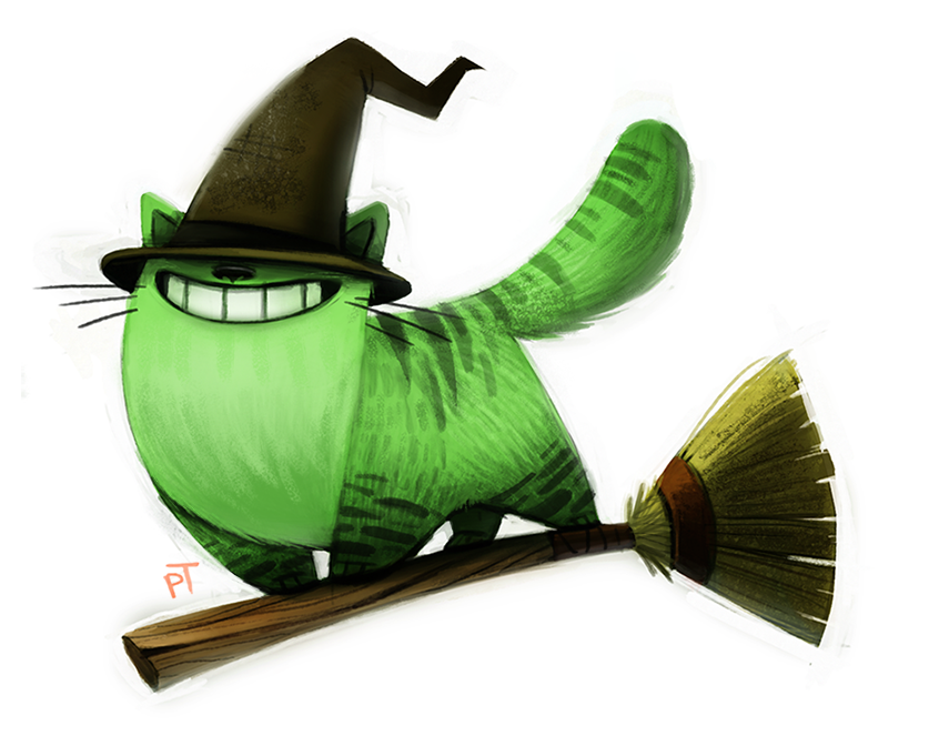 Day 584. Sketch Dailies Challenge - Wicked Witch by Cryptid ...