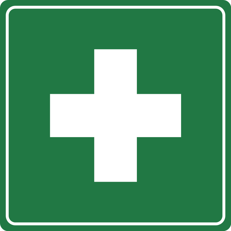 File:Sign first aid.svg - Wikimedia Commons