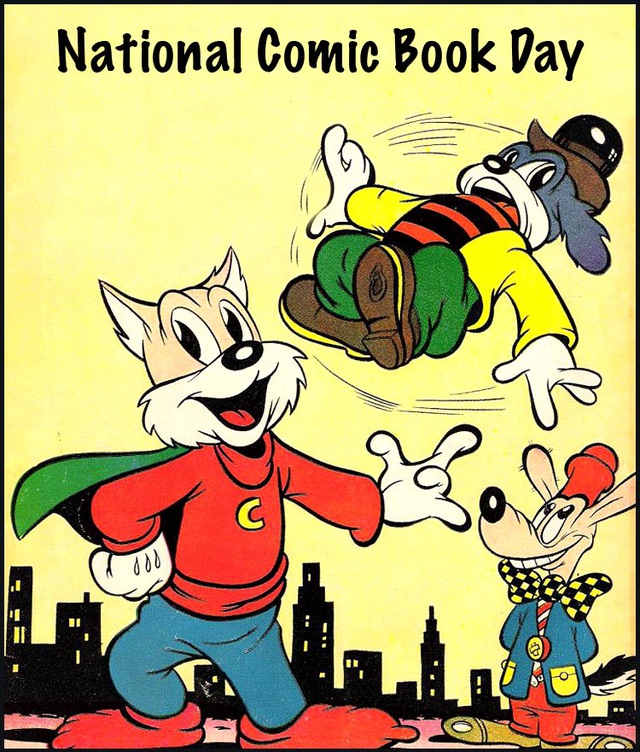 Clip Art and Information For National Comic Book Day