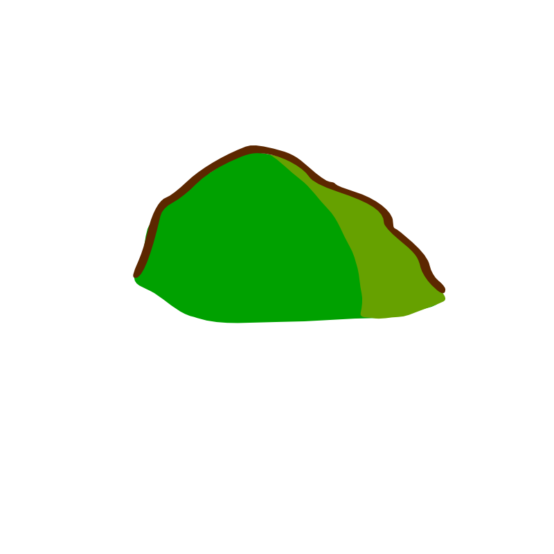 Clipart - RPG map symbols: hill