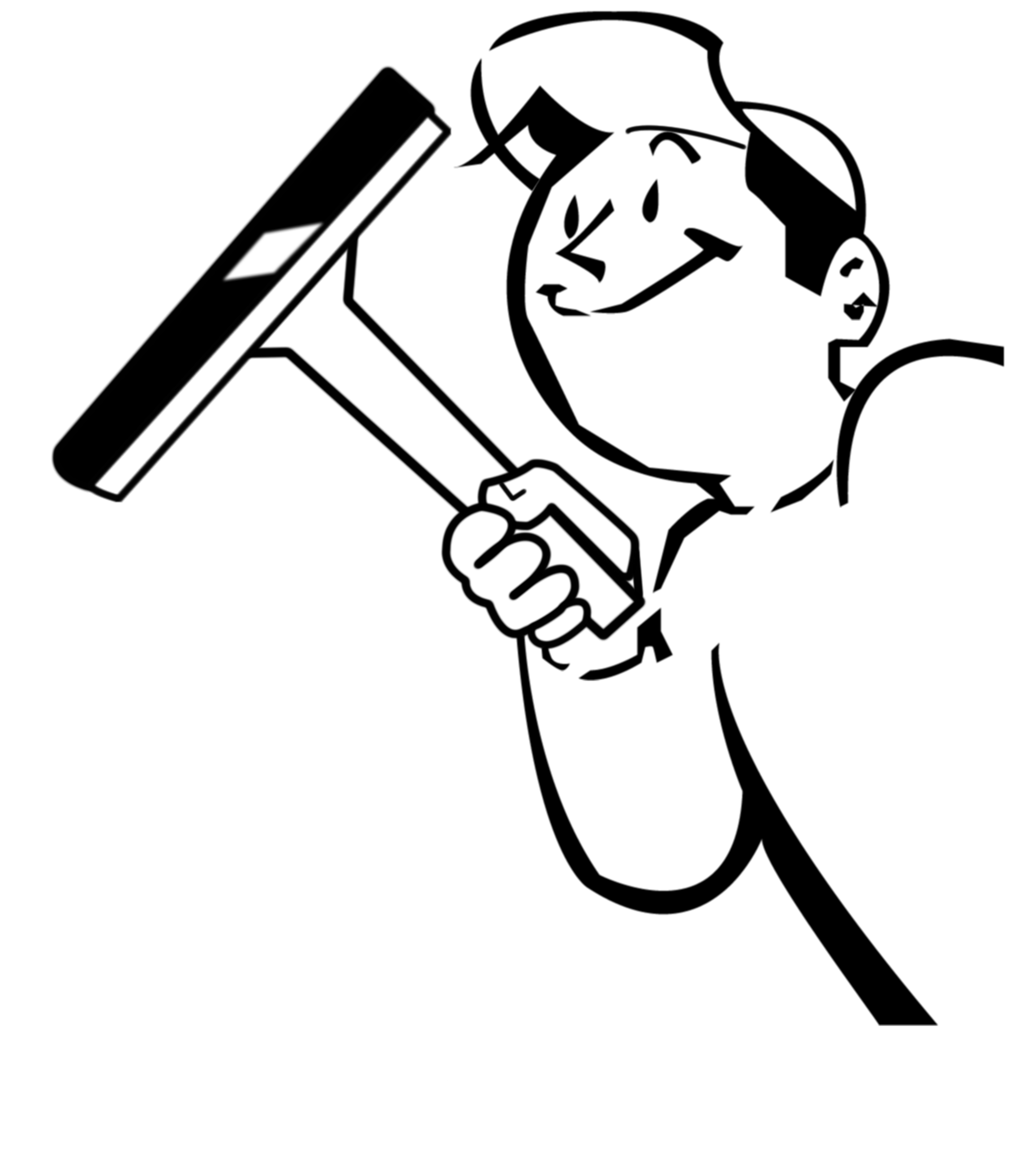 window cleaner clipart - photo #14
