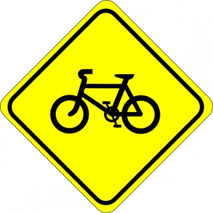Watch For Bicycles Sign clip art Vector clip art - Free vector for ...