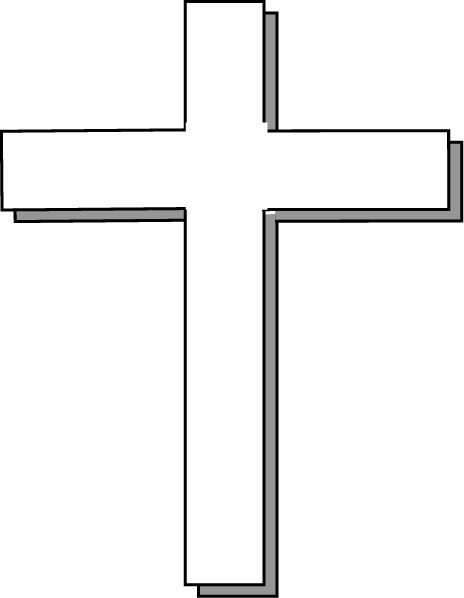 Cross Clip Art Black And White | Clipart Panda - Free Clipart Images