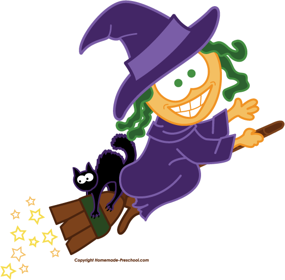 Free Halloween Witch Clipart