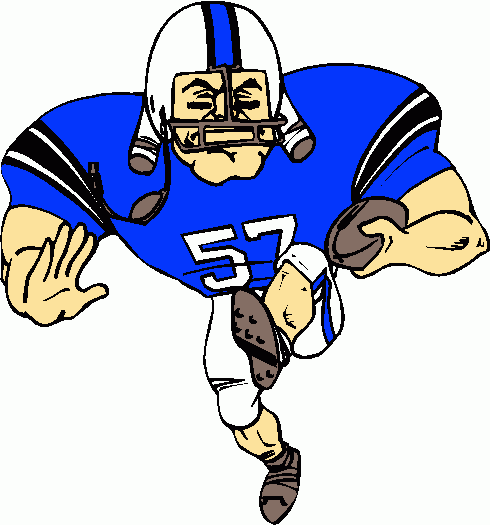 Cartoon Football Player Clipart - Cliparts.co