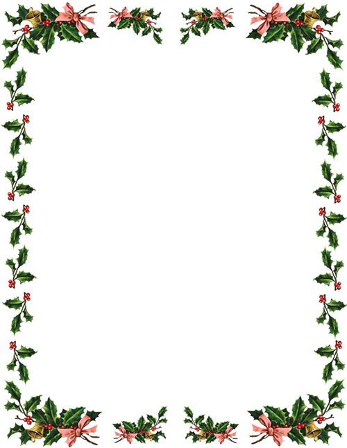 Christmas Decorations Clipart Borders | quotes.